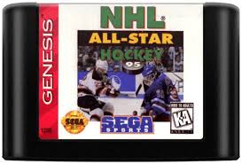 NHL ALL-STAR HOCKEY '95 SEGA GENESIS