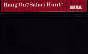 HANG ON & SAFARI HUNT SEGA MASTER SYSTEME