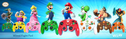 MANETTES WIRED FIGHT PAD NINTENDO WII ORIGINAL