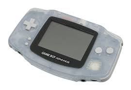 CONSOLES GAMEBOY ADVANCE  GLACIER TRANSPARENT CONSOLES