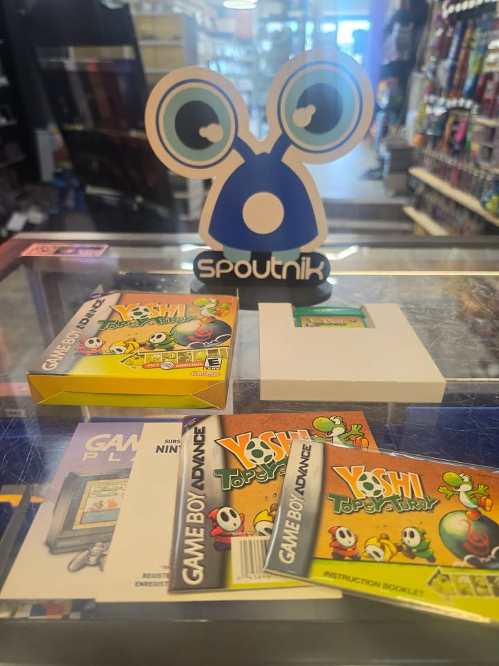 YOSHI TOPSY-TURVY GBA CIB