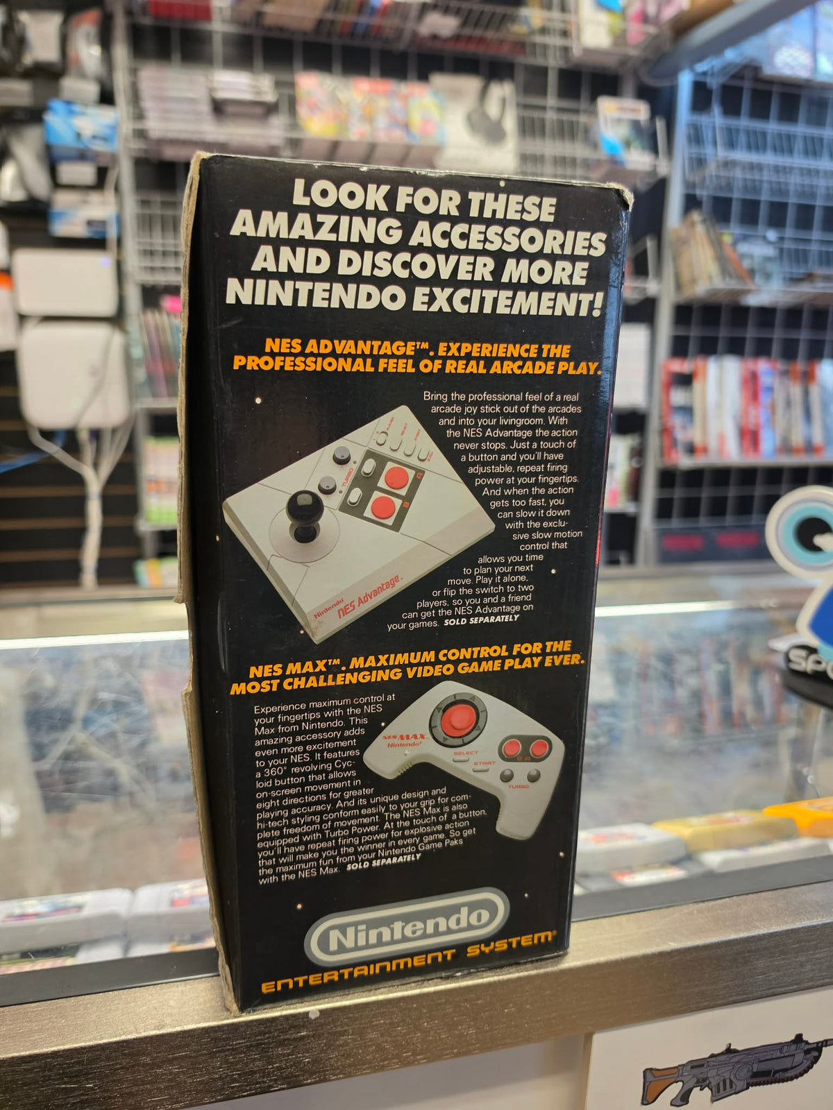 CONSOLES NINTENDO NES ACTION SET SYSTEM CONSOLE CIB