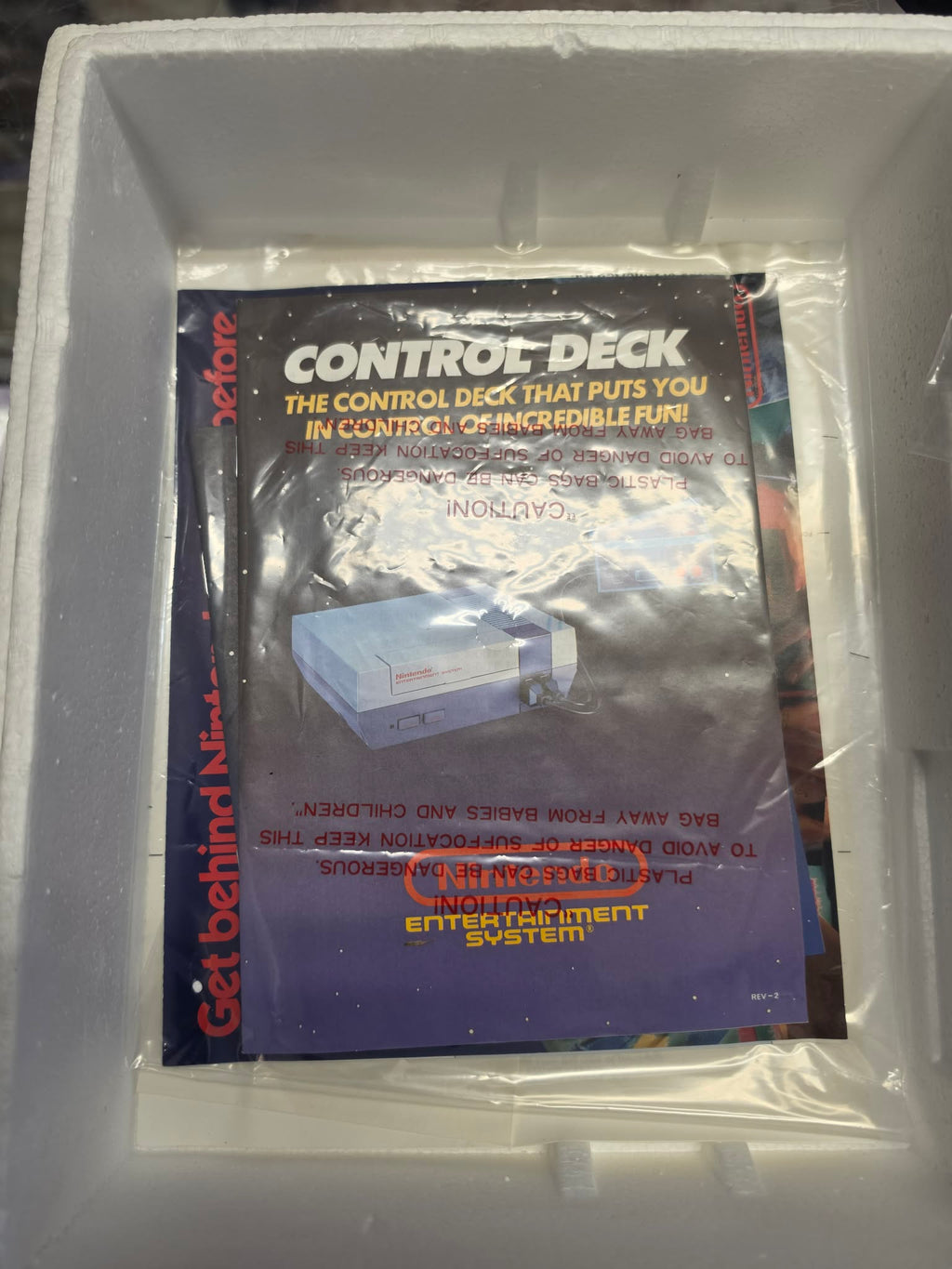 CONSOLES NINTENDO NES ACTION SET SYSTEM CONSOLE CIB