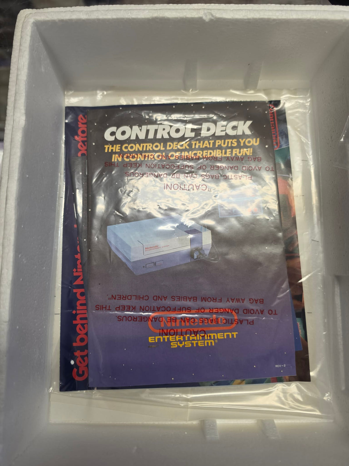 CONSOLES NINTENDO NES ACTION SET SYSTEM CONSOLE CIB