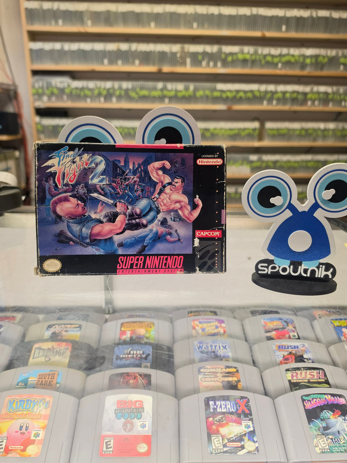 FINAL FIGHT 2 NINTENDO SNES BOX ONLY