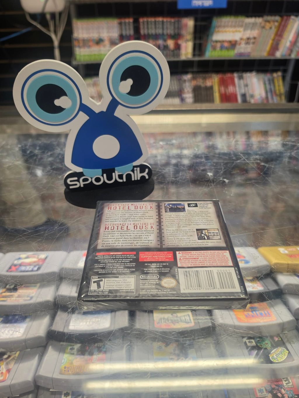 HOTEL DUSK ROOM 215 NINTENDO DS CIB SEAL