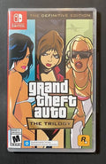 GRAND THEFT AUTO THE TRILOGY DEFINITIVE EDITION NINTENDO SWITCH