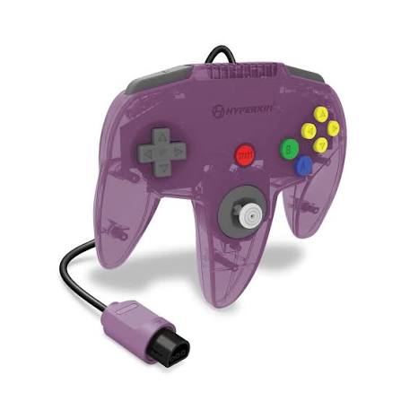 MANETTE N64 CLEAR PURPLE CAPTAIN MANETTES