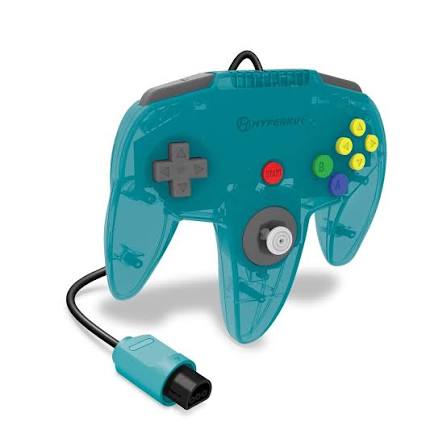 MANETTE N64 CLEAR BLUE CAPTAIN MANETTES