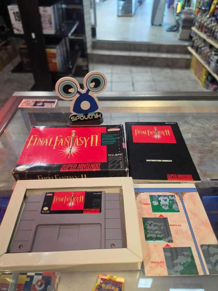 FINAL FANTASY II NINTENDO SNES CIB