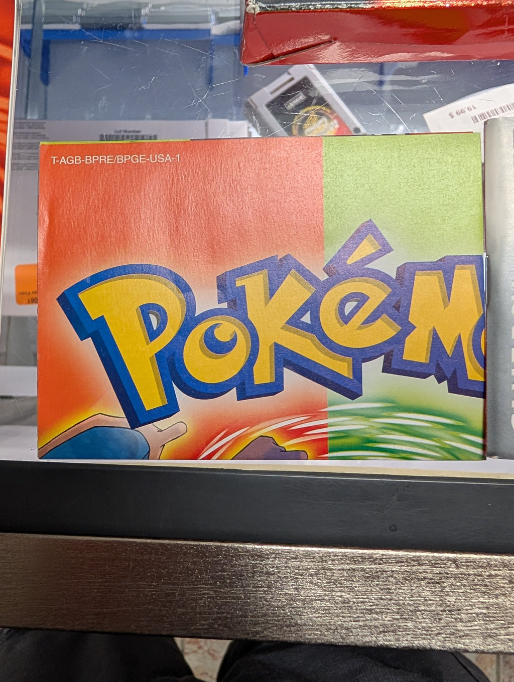POKEMON FIRERED GBA CIB
