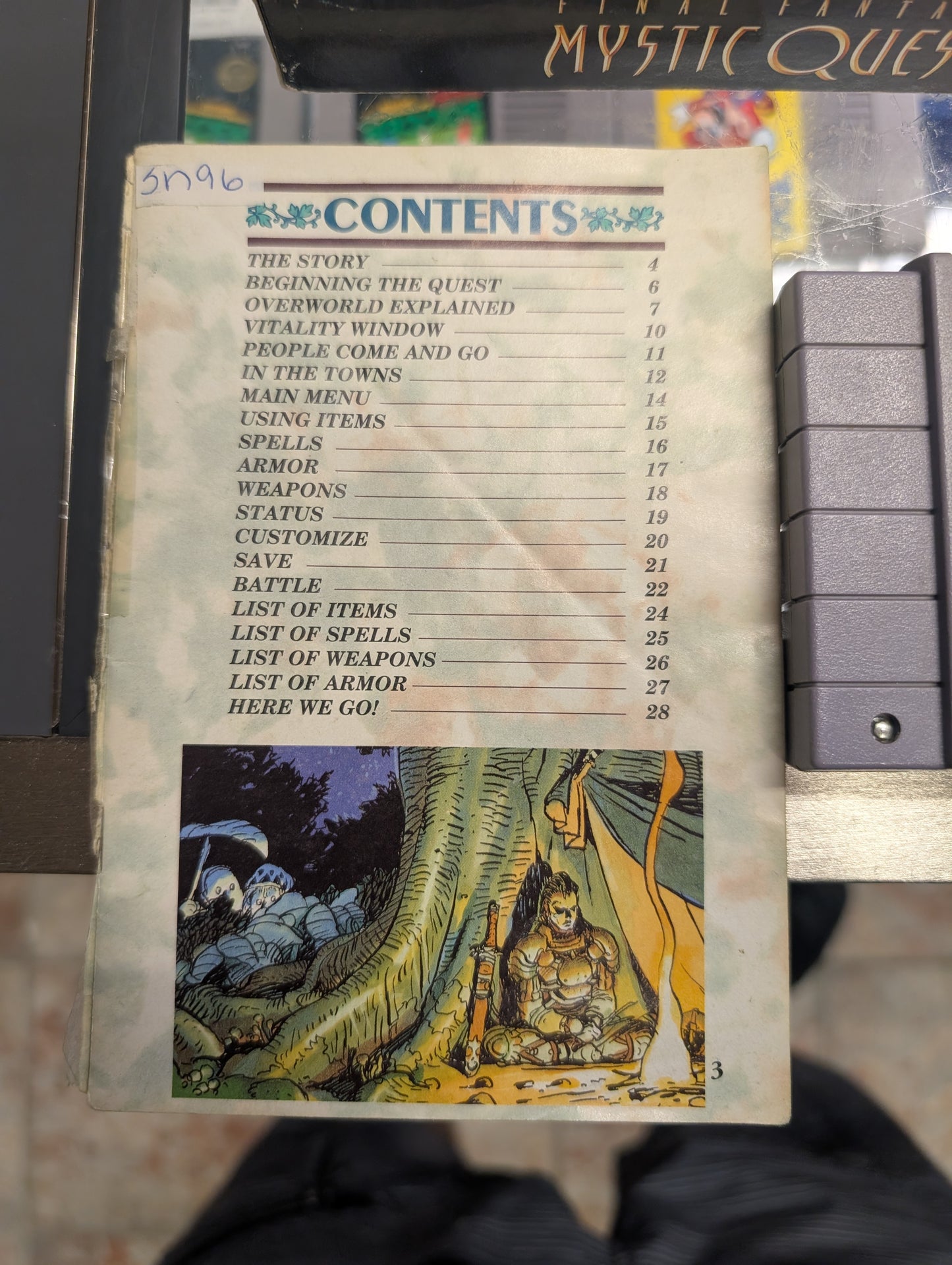 FINAL FANTASY MYSTIC QUEST NINTENDO SNES