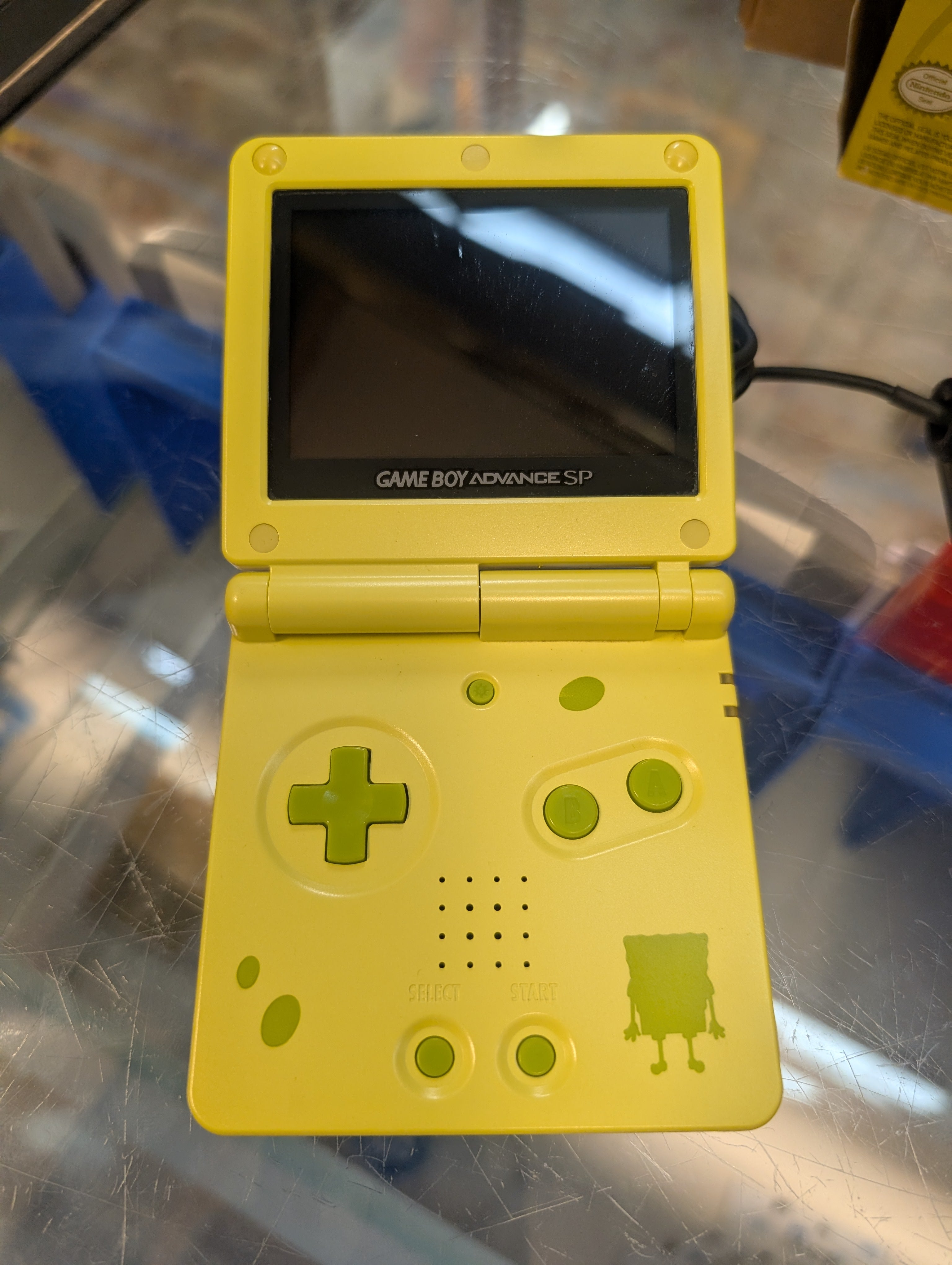 SpongeBob SquarePants Gameboy Advance SP AGS 101