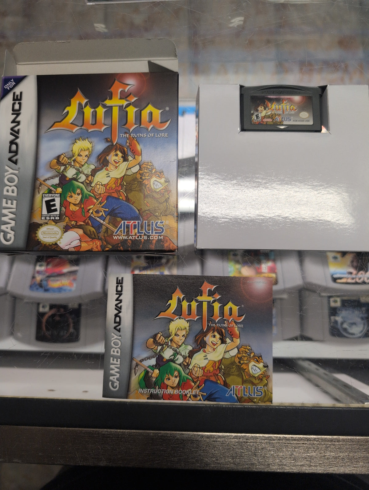 LUFIA THE RUINS OF LORE GBA CIB
