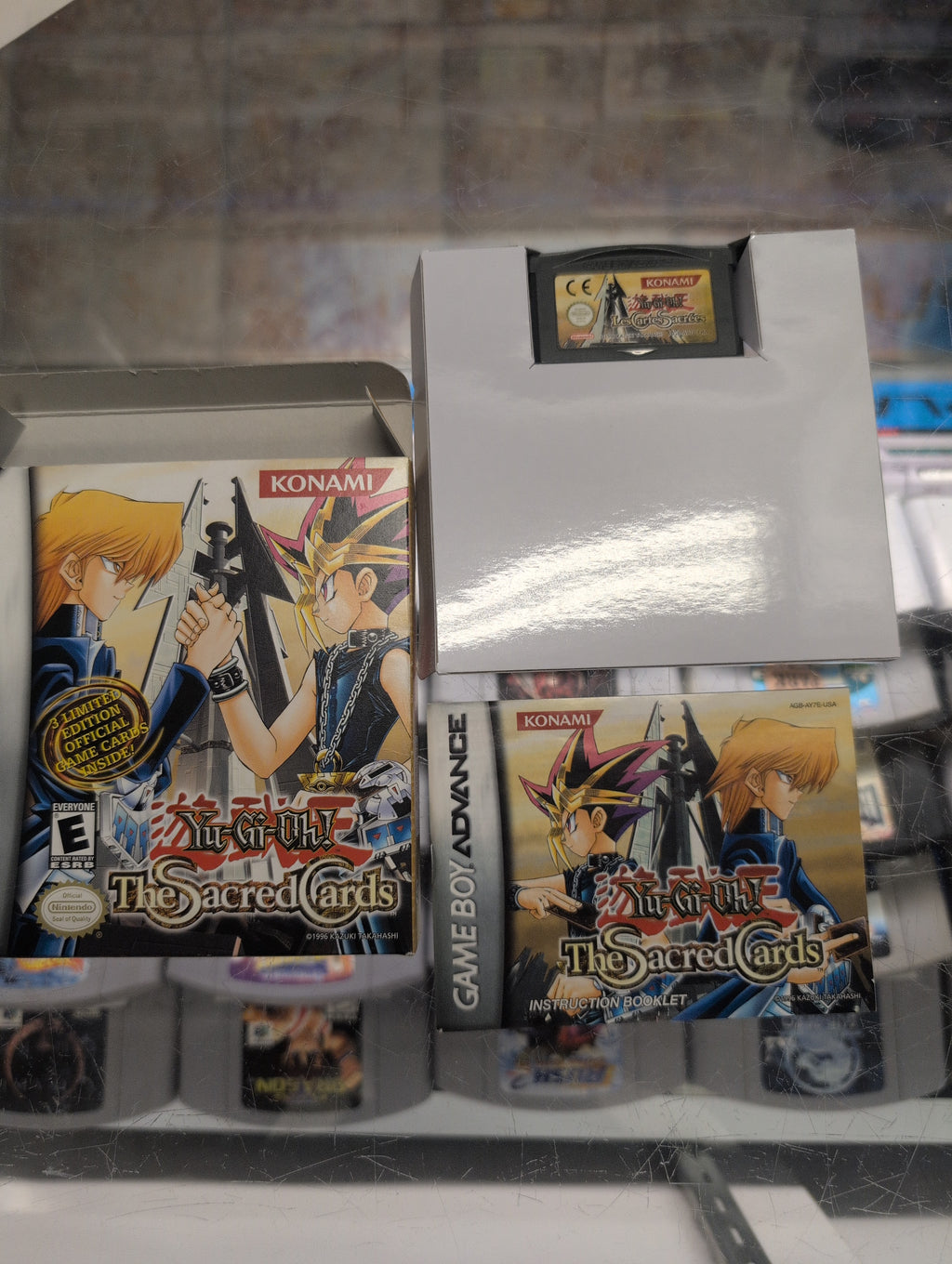 YU-GI-OH! THE SACRED CARDS GBA CIB