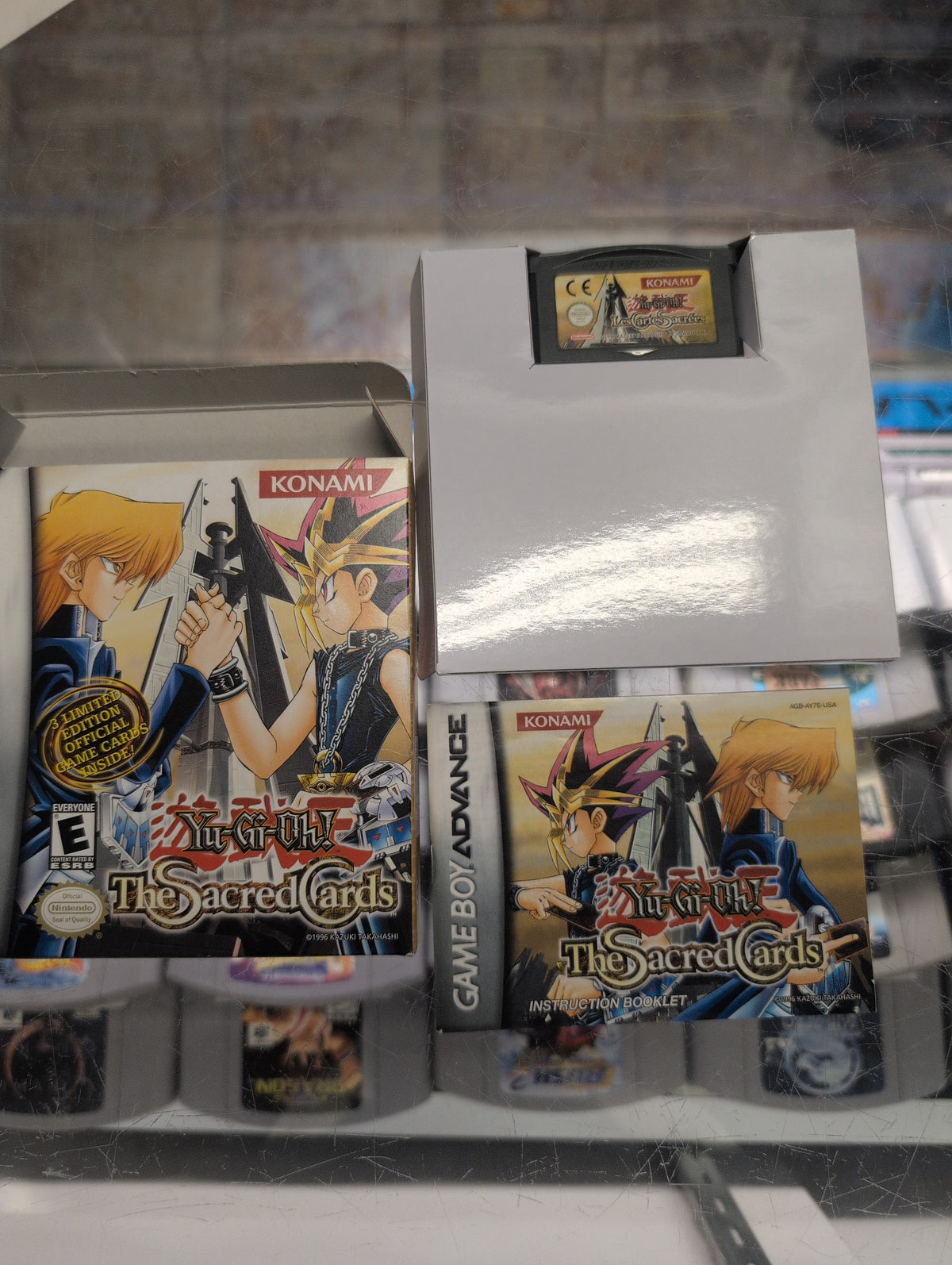 YU-GI-OH! THE SACRED CARDS GBA CIB