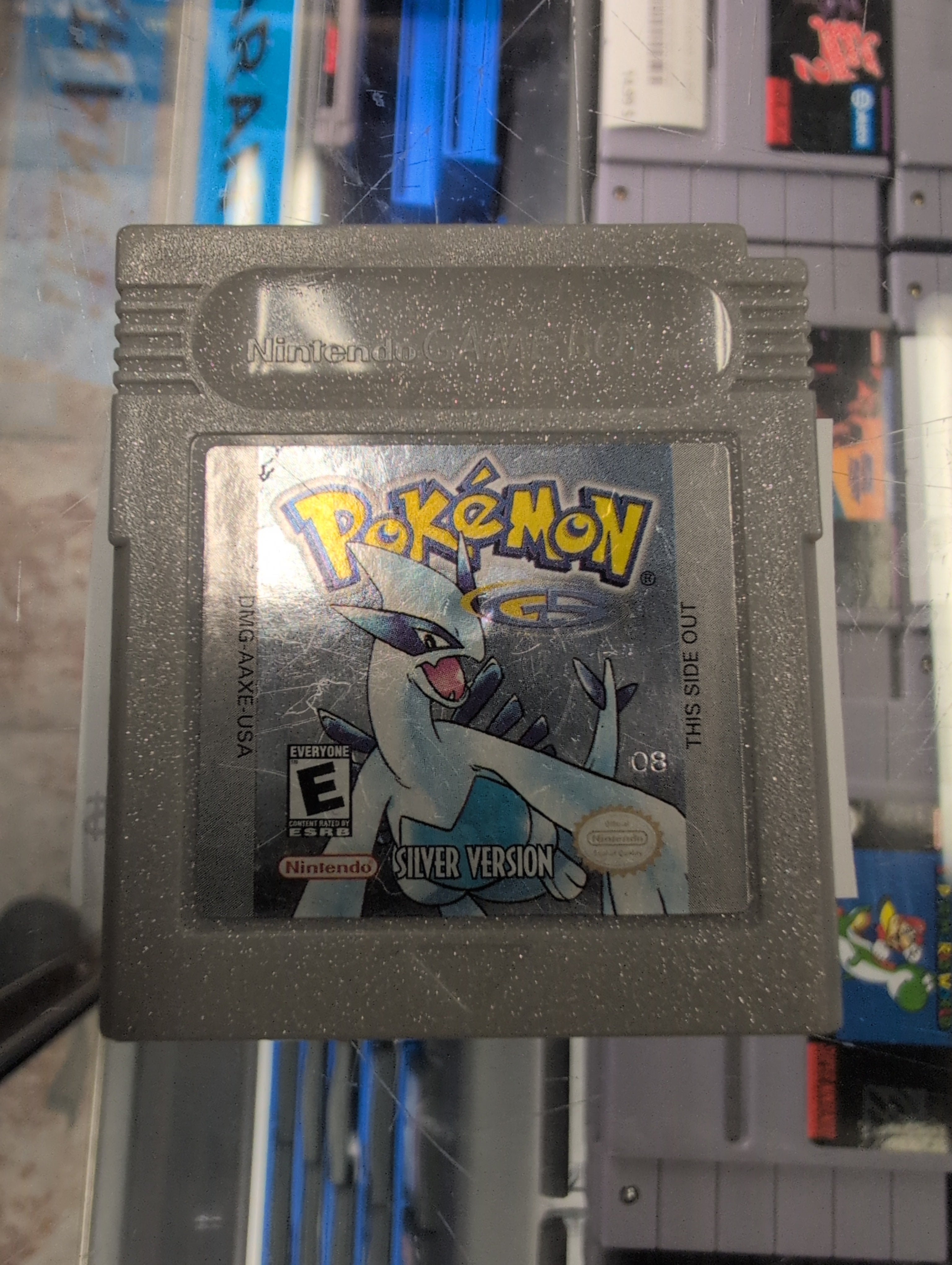 POKEMON SILVER VERSION GAME BOY