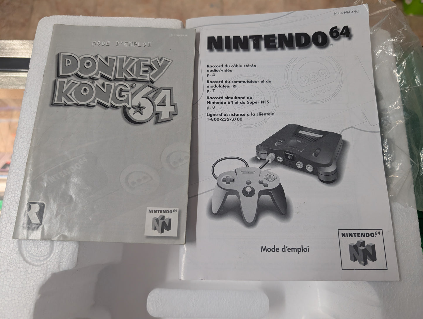 CONSOLES Nintendo 64 System [Donkey Kong 64 Set]