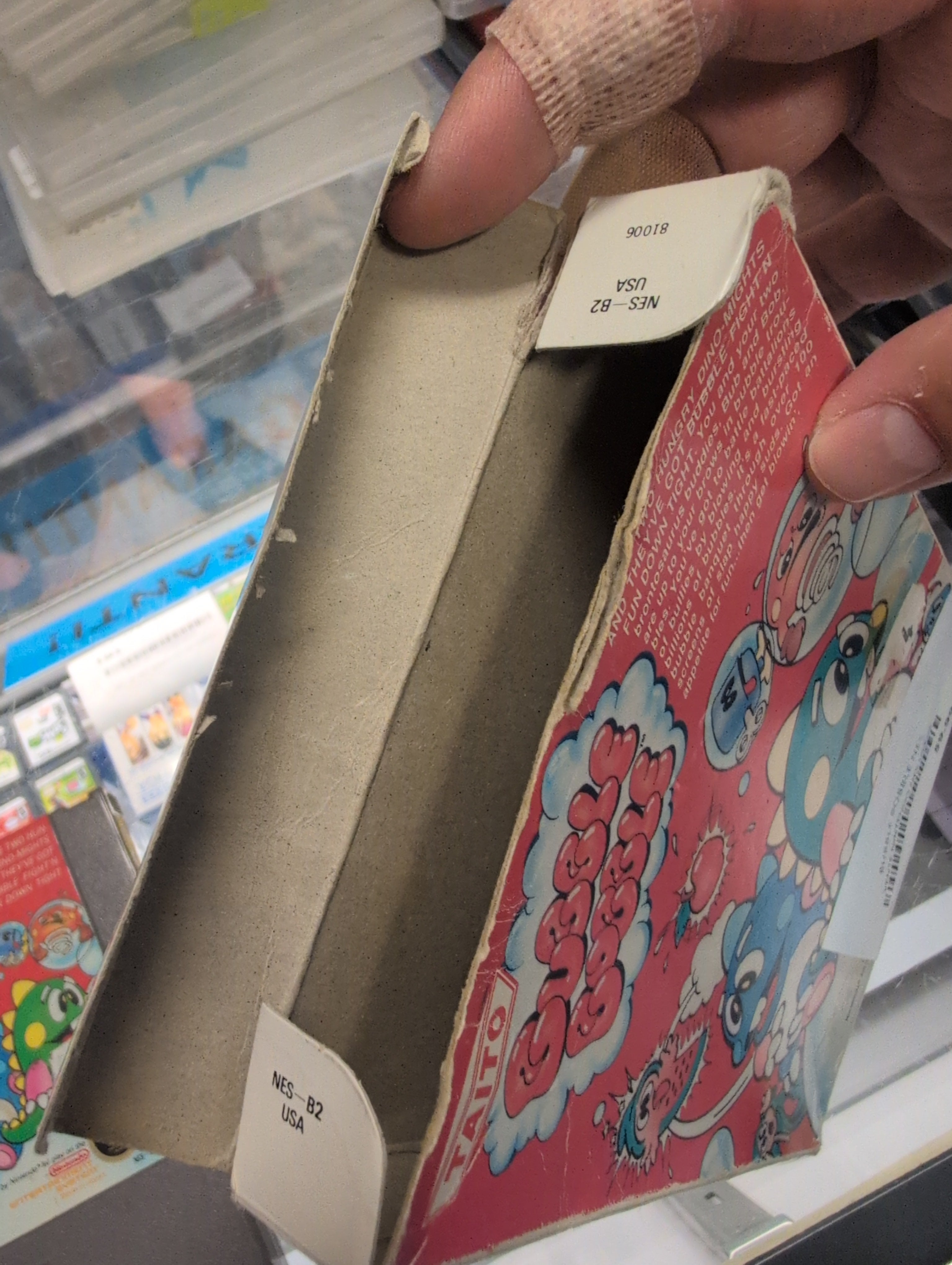 BUBBLE BUBBLE NINTENDO NES