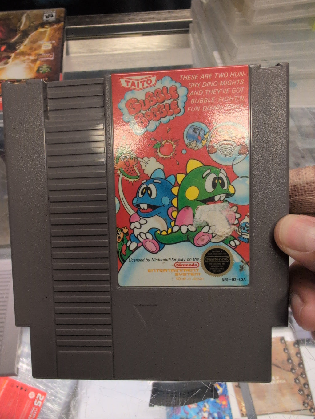 BUBBLE BUBBLE NINTENDO NES