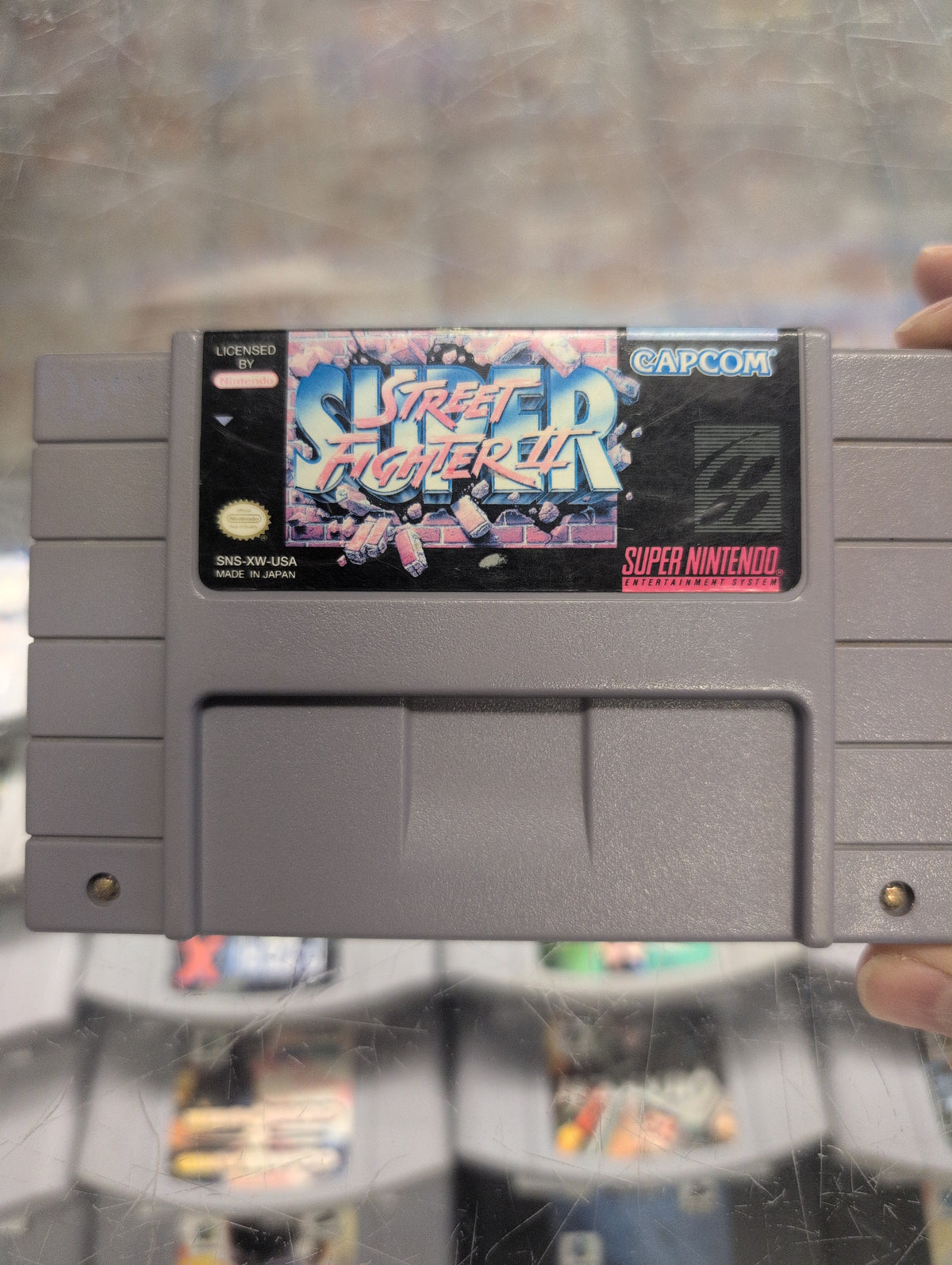 STREET FIGHTER II NINTENDO SNES
