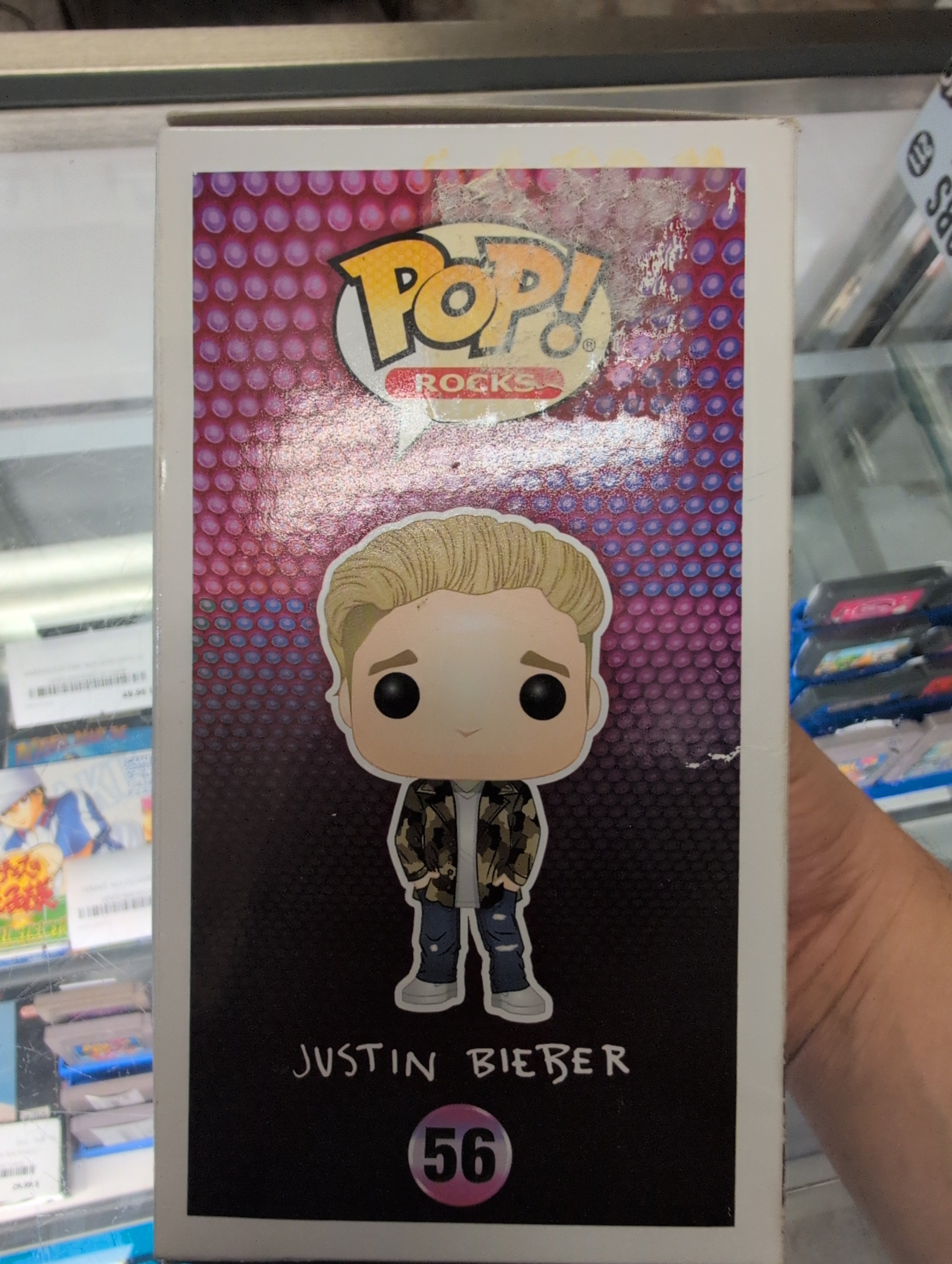FUNKO POP ROCKS JUSTIN BIEBER #56 JUSTIN BIEBER