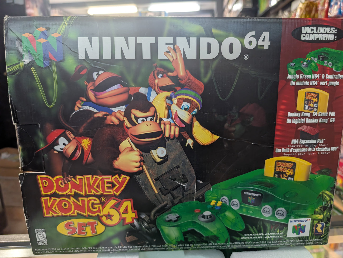 CONSOLES Nintendo 64 System [Donkey Kong 64 Set]