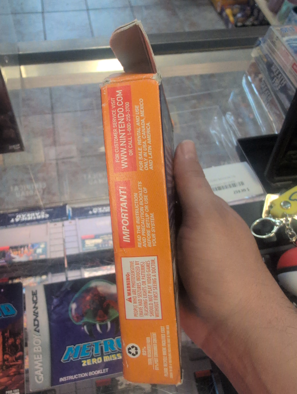 METROID ZERO MISSION GBA CIB