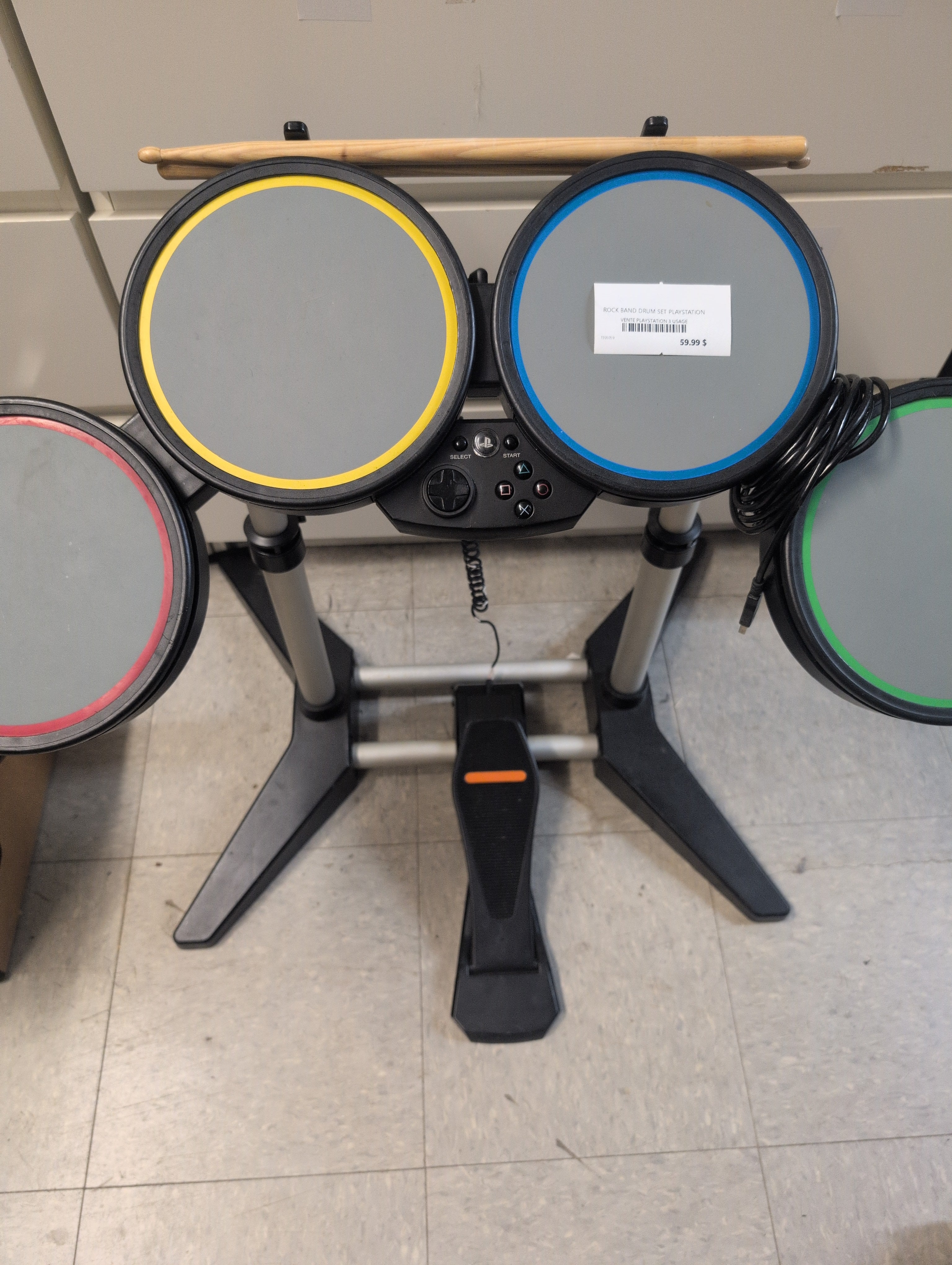 ROCK BAND DRUM SET PS3