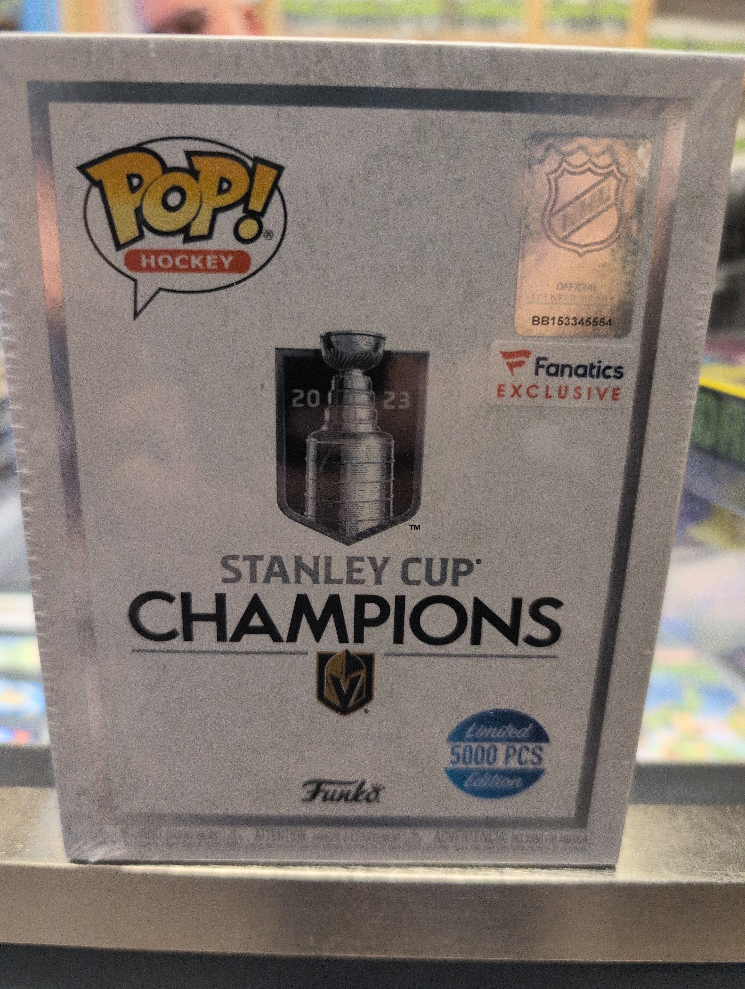 STANLEY CUP CHAMPIONS JACK EICHEL FUNKO POP HOCKEY