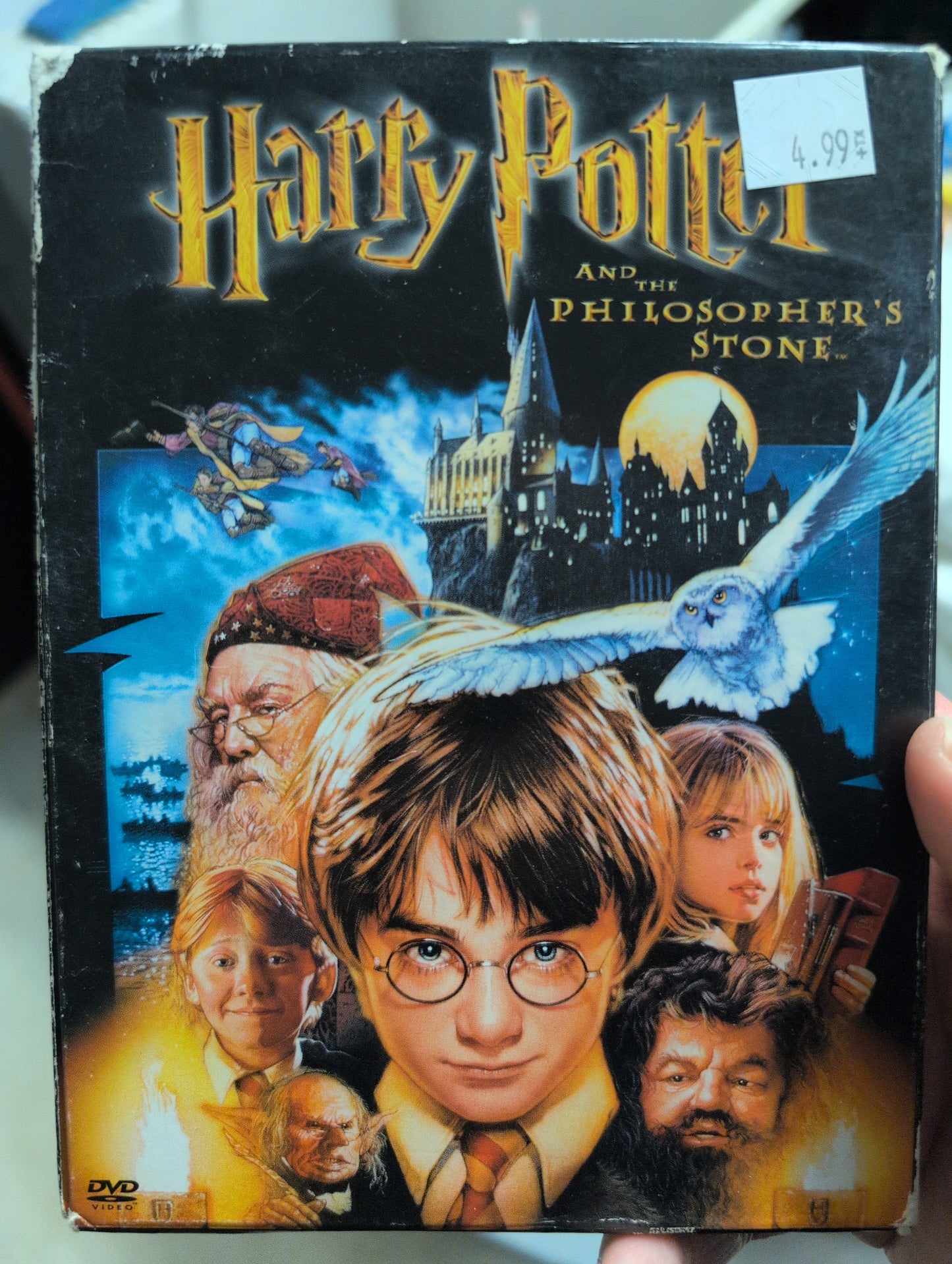 HARRY POTTER AND THE PHILOSOPHER'S STONE DVD FILM
