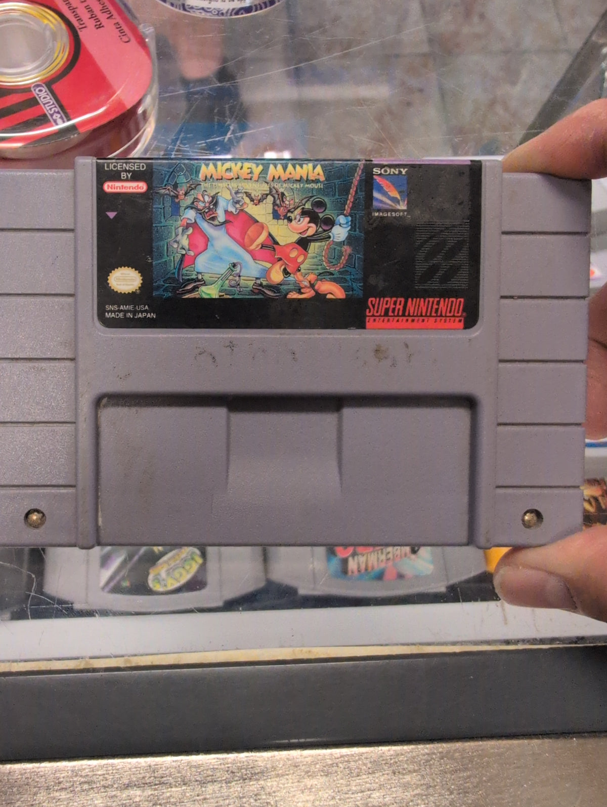 MICKEY MANIA THE TIMELESS ADVENTURES OF MICKEY MOUSE NINTENDO SNES