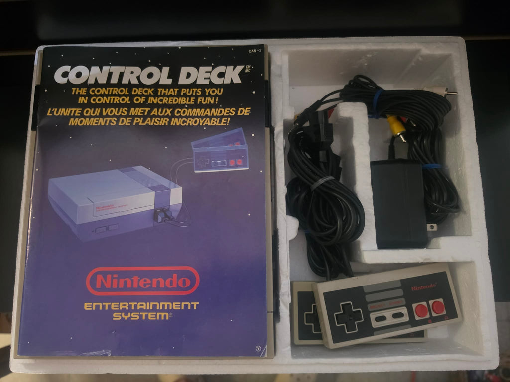 CONTROL DECK COMPLET EN BOITE NINTENDO NES CONSOLE