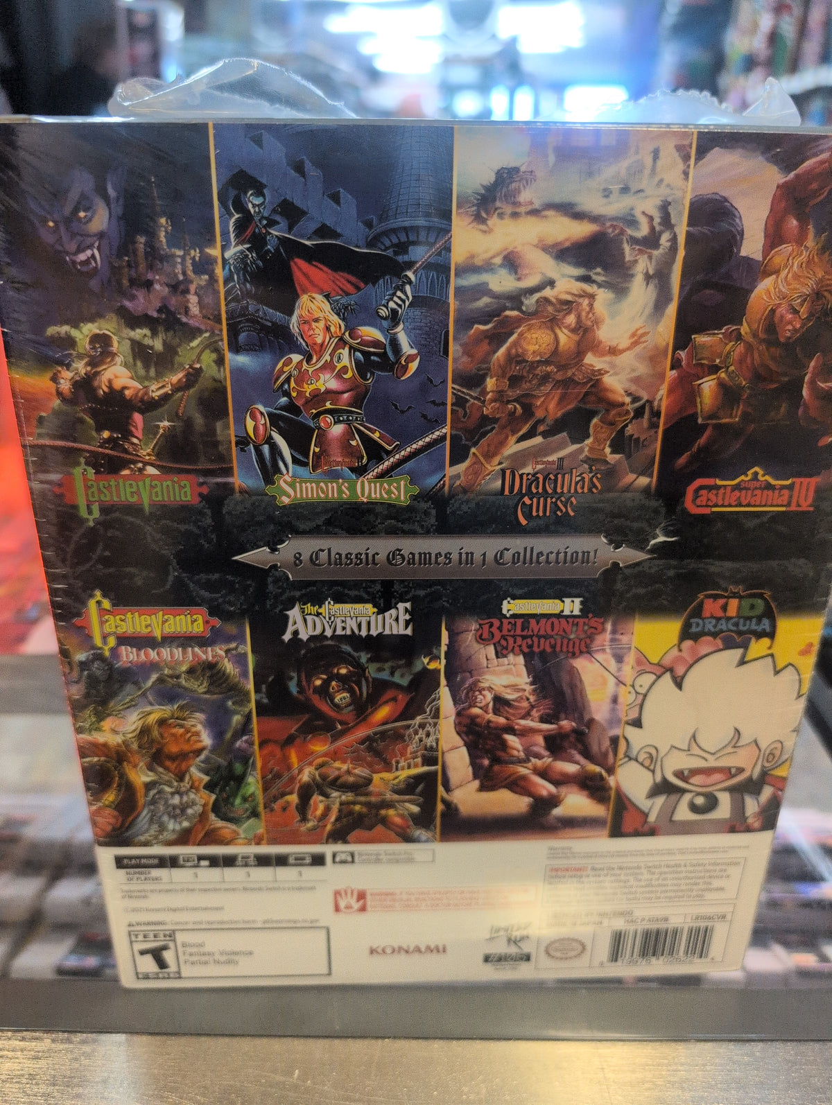 CASTLEVANIA ANNIVERSARY COLLECTION SEALED NINTENDO SWITCH