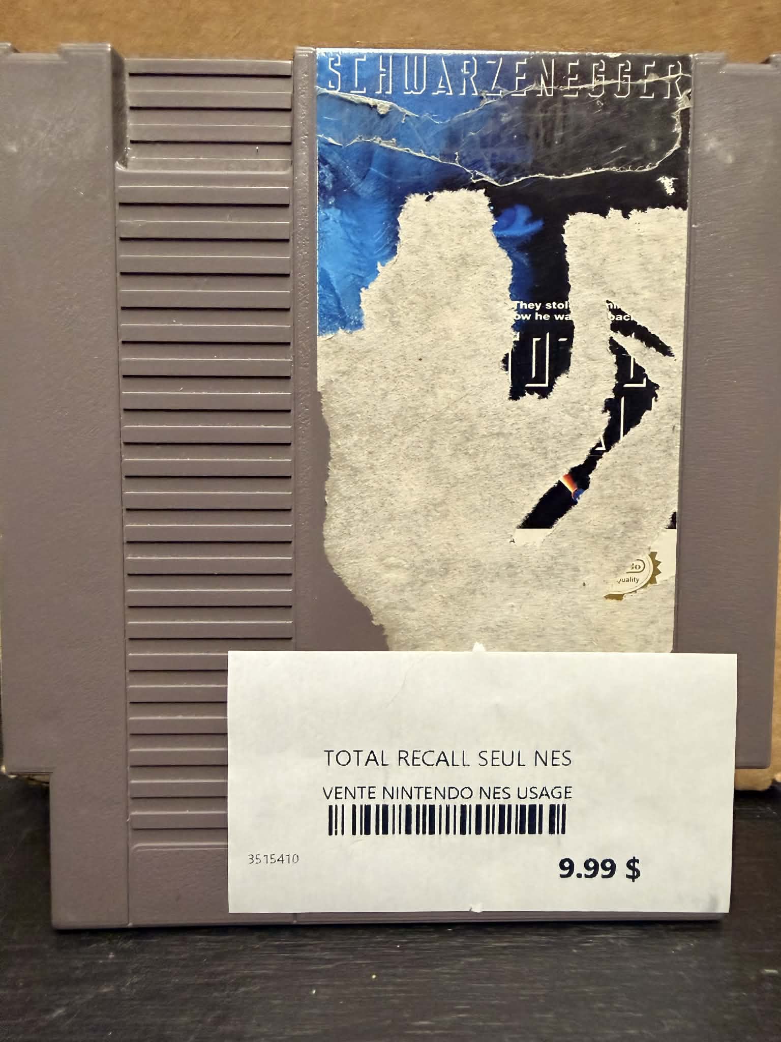TOTAL RECALL NINTENDO NES