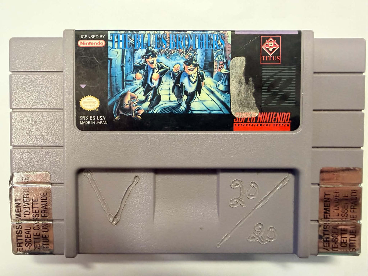 THE BLUES BROTHERS NINTENDO SNES