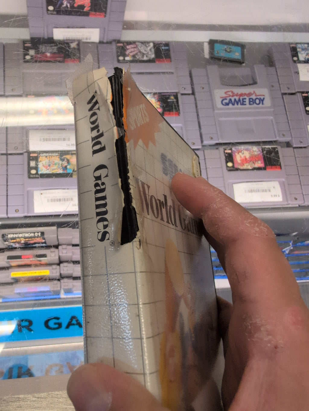 WORLD GAMES PAL SEGA MASTER SYSTEM