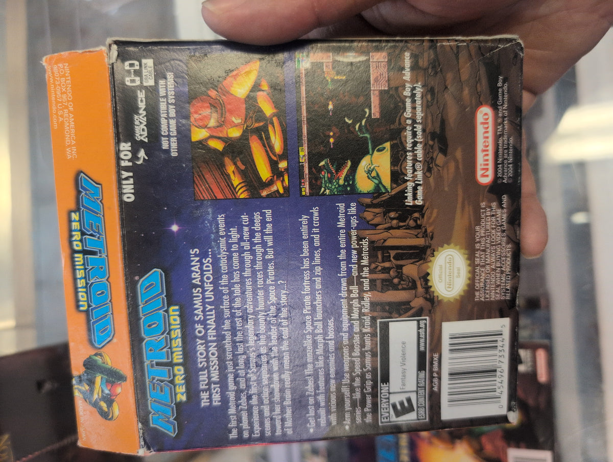 METROID ZERO MISSION GBA CIB