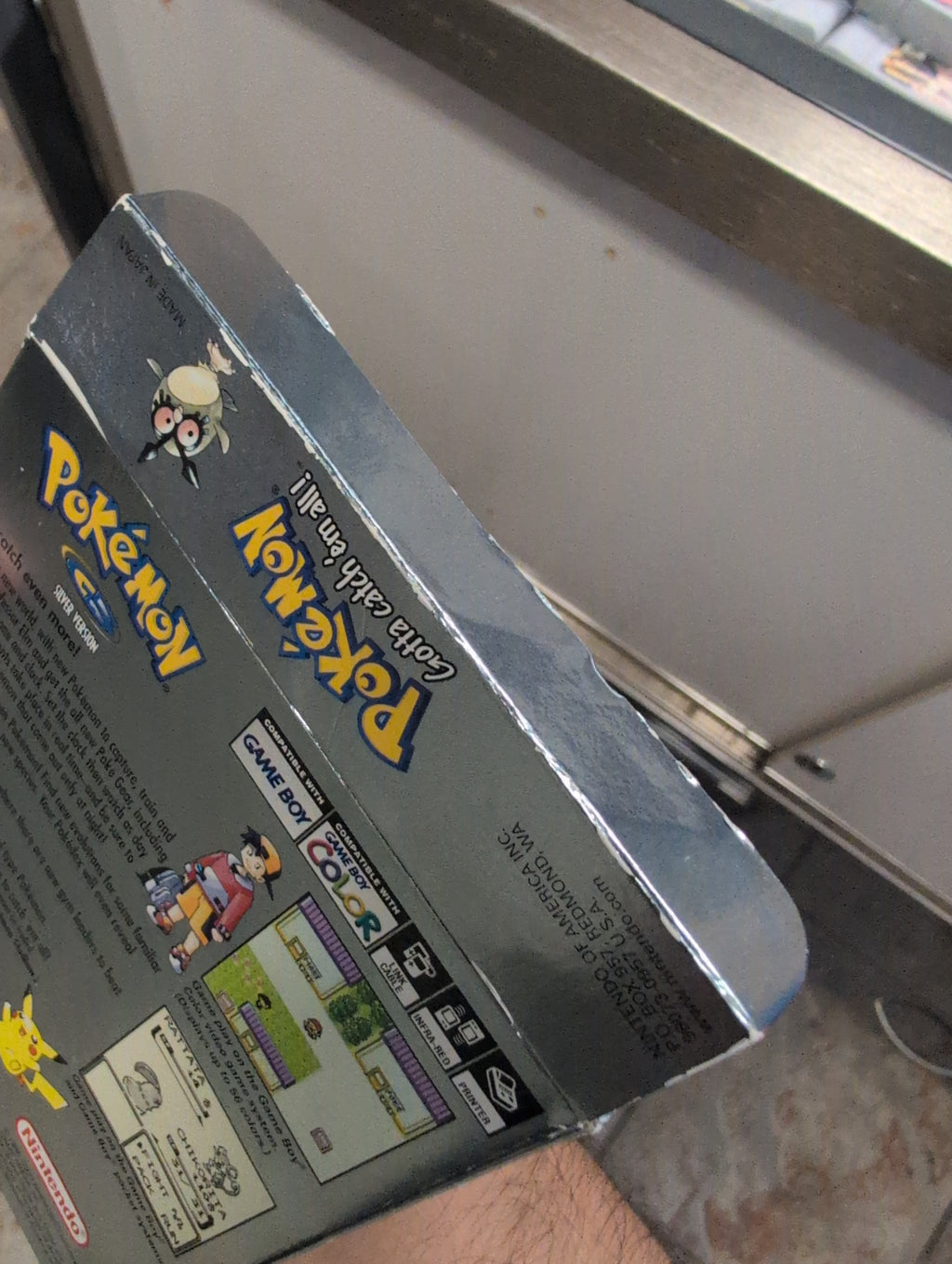POKEMON SILVER VERSION GBC CB