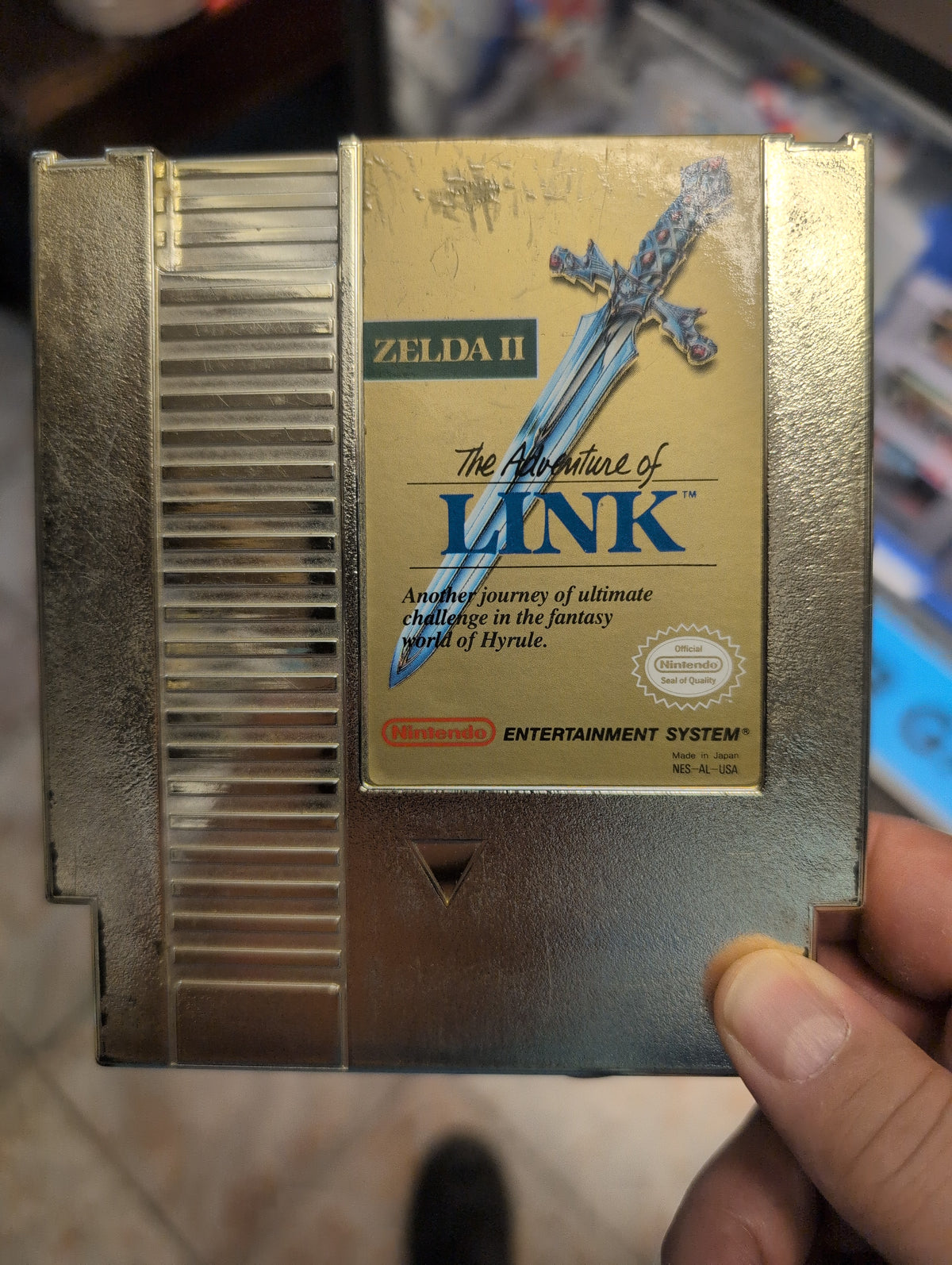 ZELDA II THE ADVENTURE OF LINK NINTENDO NES