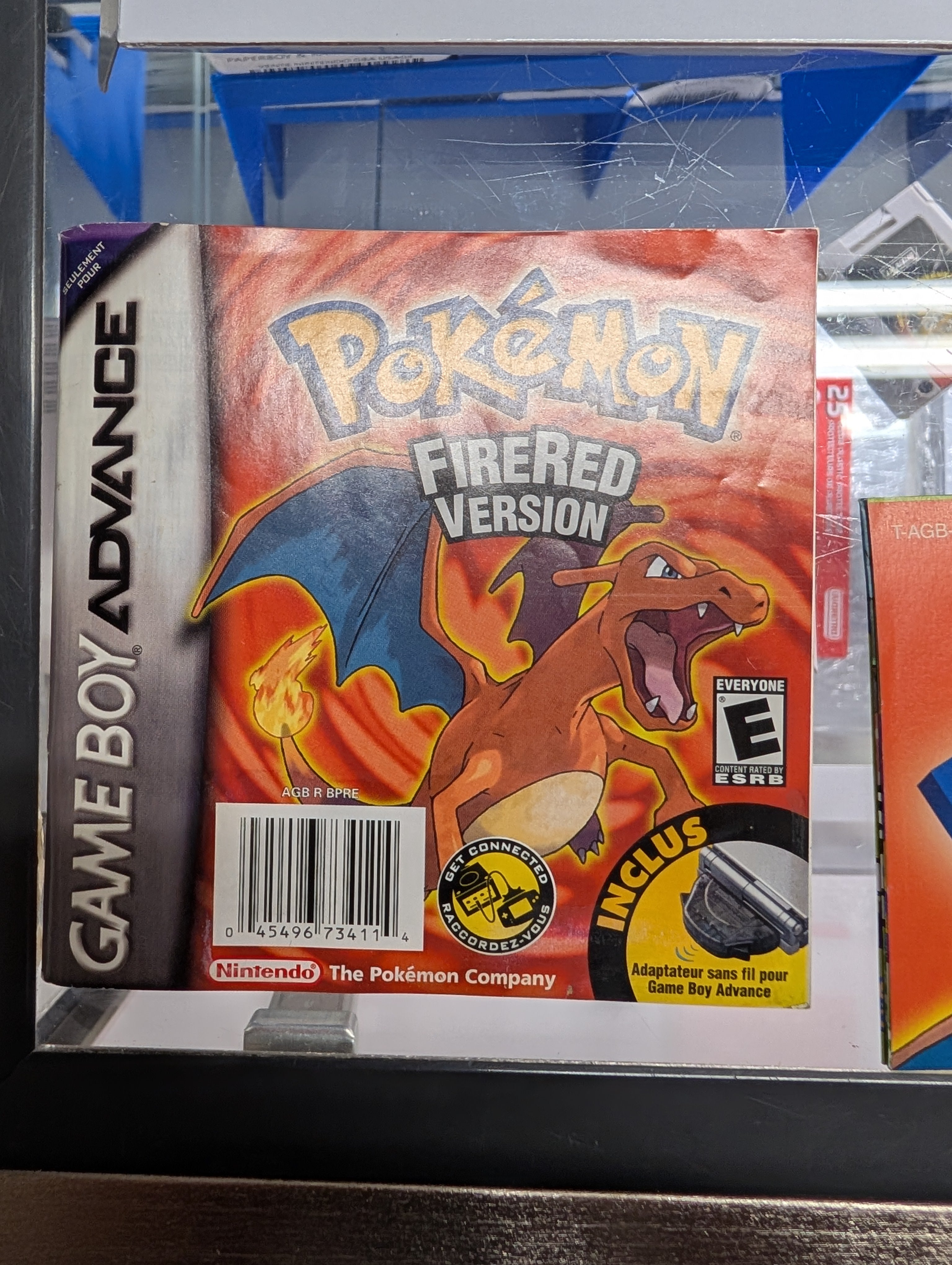 POKEMON FIRERED GBA CIB