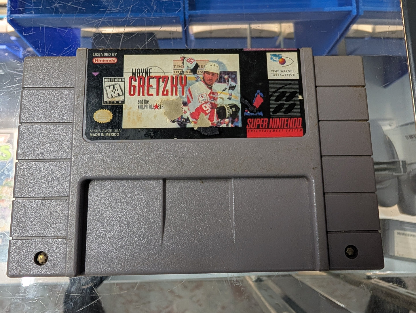 WAYNE GRETSKY AND THE NHLPA ALL-STAR NINTENDO SNES