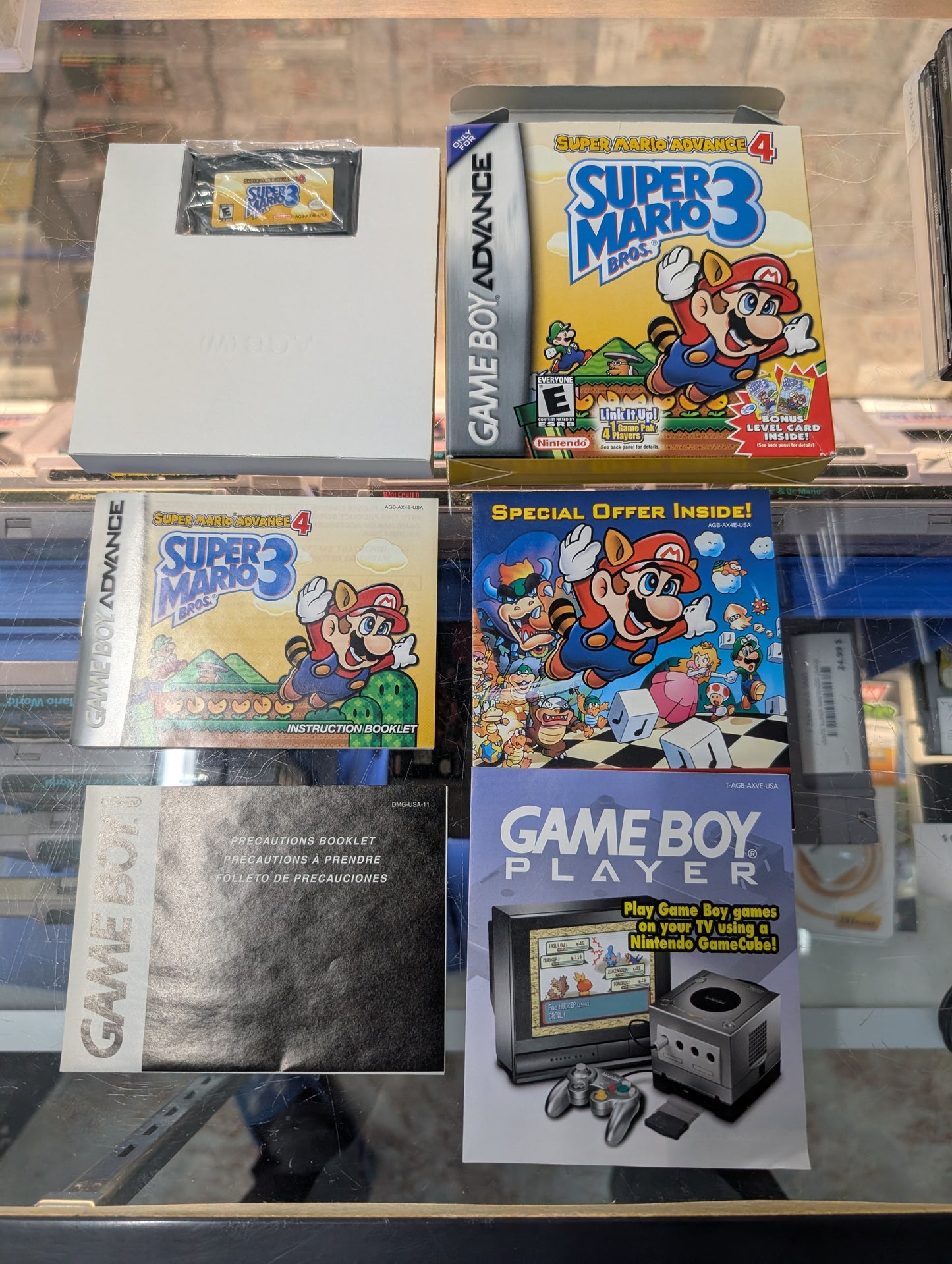 SUPER MARIO BROS. 3 SUPER MARIO ADVANCE 4 GBA