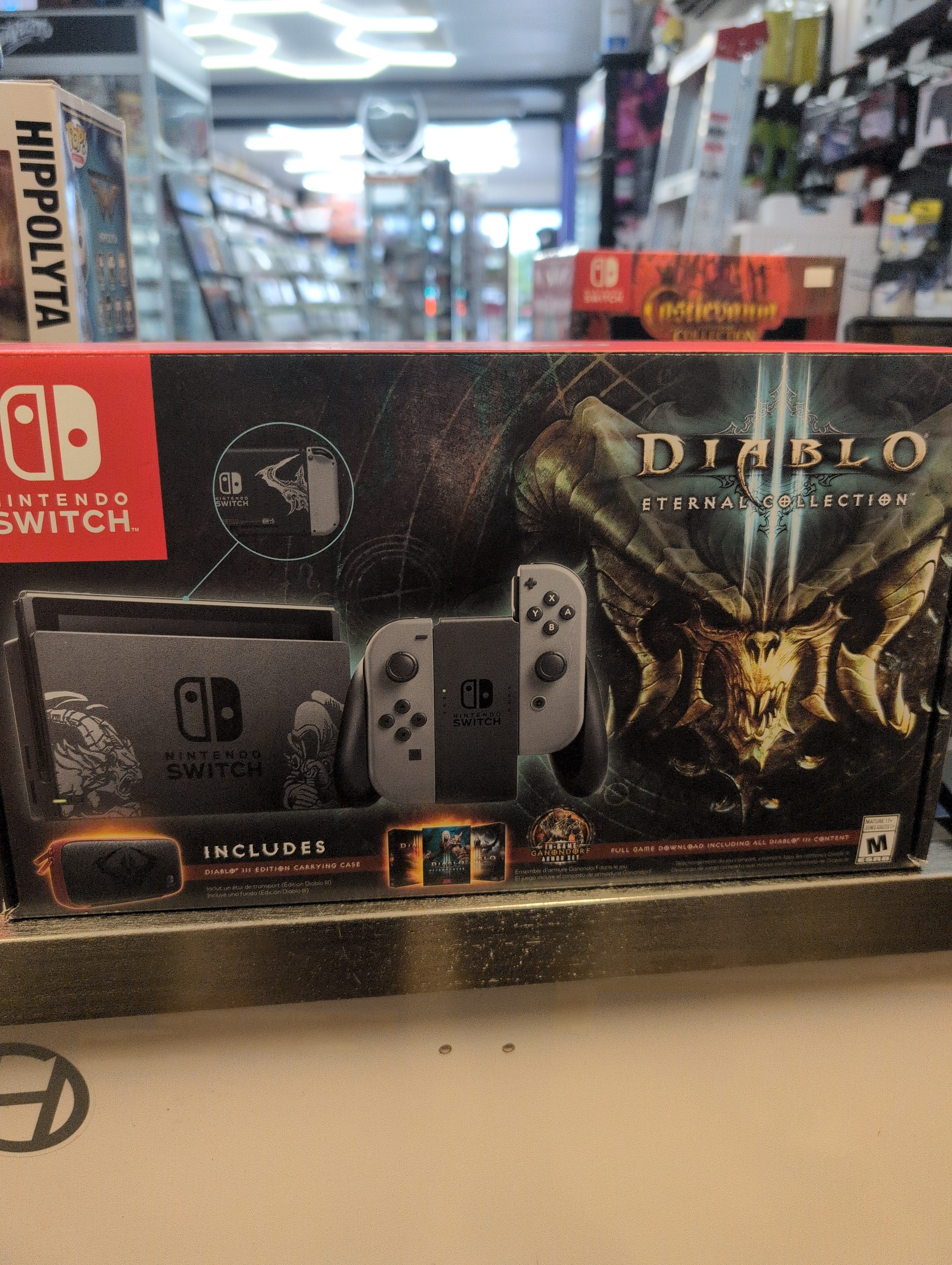 CONSOLE NINTENDO SWITCH DIABLO III ETERNAL COLLECTION CONSOLE PAS DE CODE DE JEU