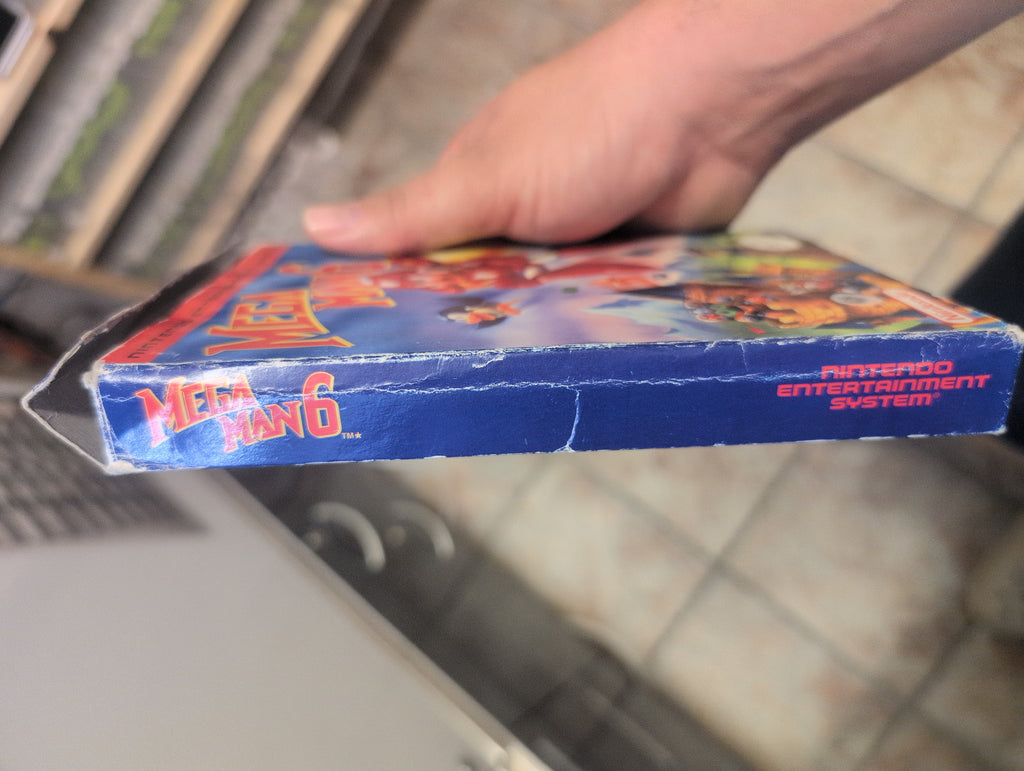 MEGA MAN 6 NINTENDO NES CIB