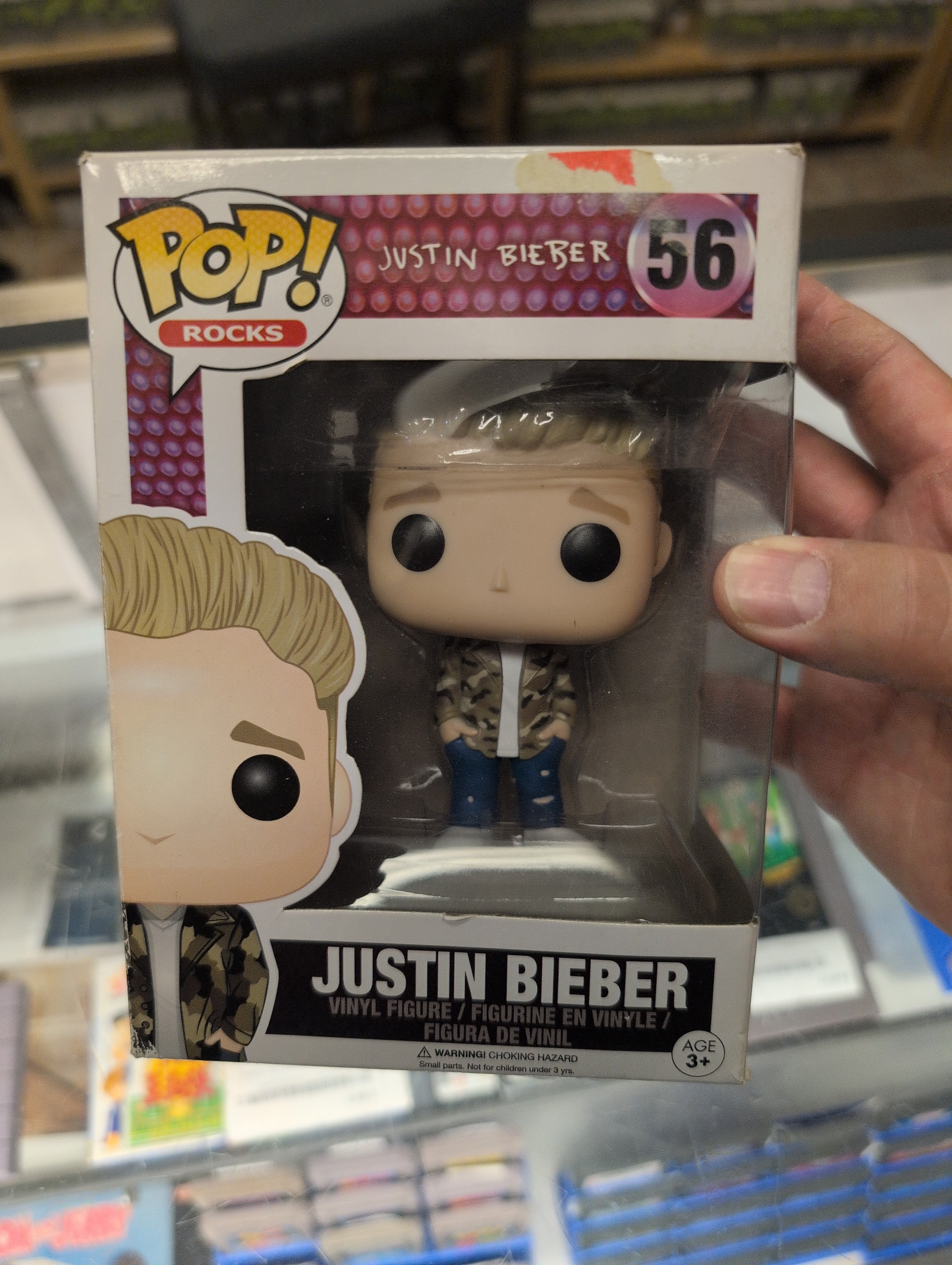 FUNKO POP ROCKS JUSTIN BIEBER #56 JUSTIN BIEBER