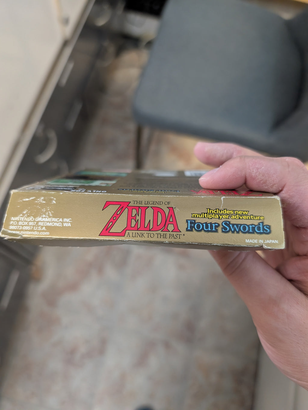 THE LEGEND OF ZELDA  A LINK TO THE PAST GBA