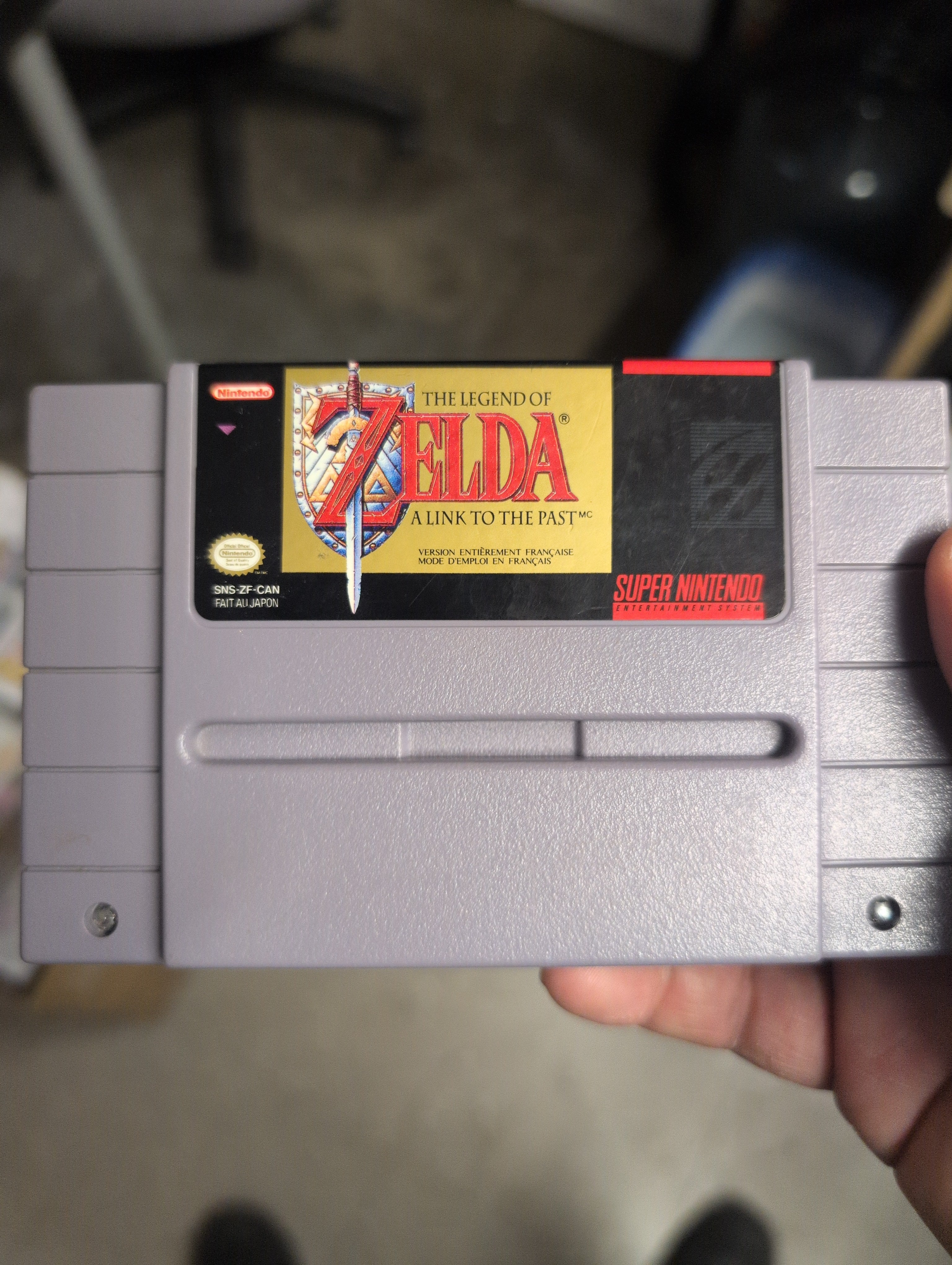 THE LEGEND OF ZELDA A LINK TO THE PAST FRANÇAIS NINTENDO SNES