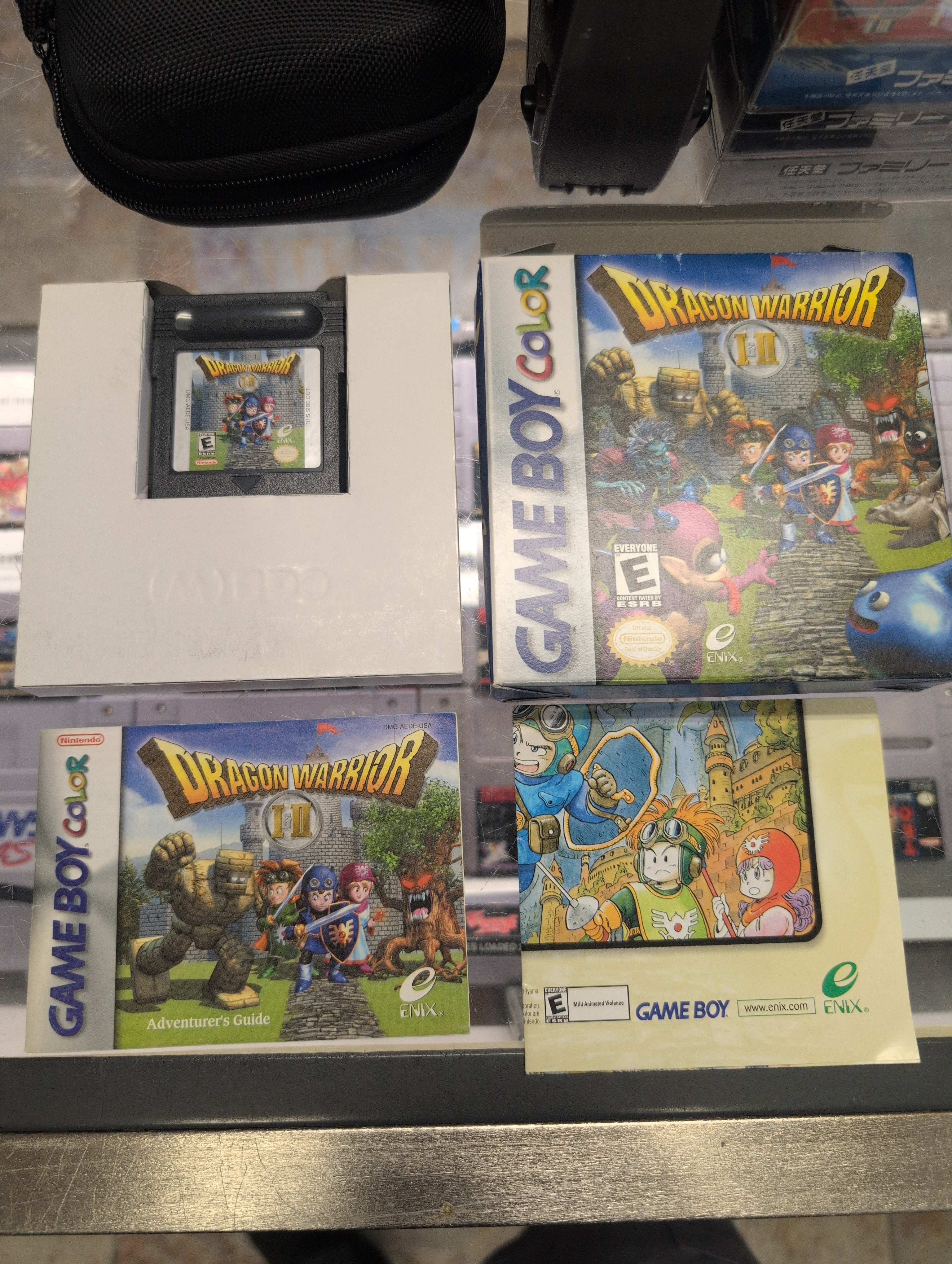 DRAGON WARRIOR I AND II GBA
