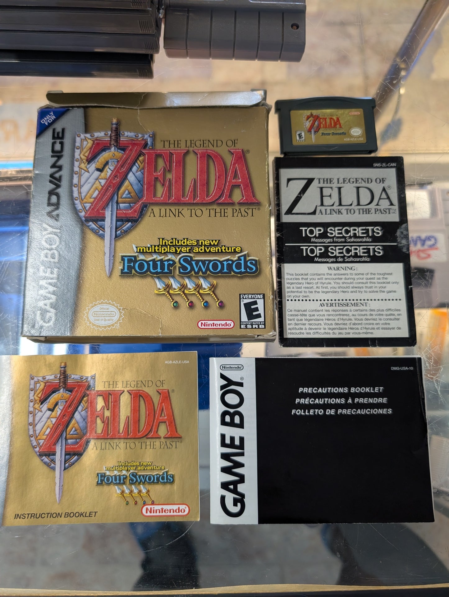 THE LEGEND OF ZELDA  A LINK TO THE PAST GBA